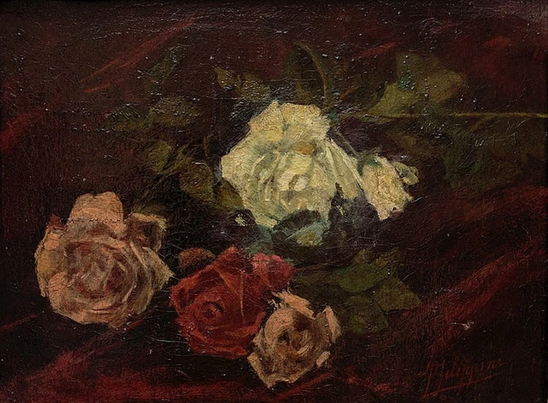  77-Francesco Filippini-Natura morta con fiori 